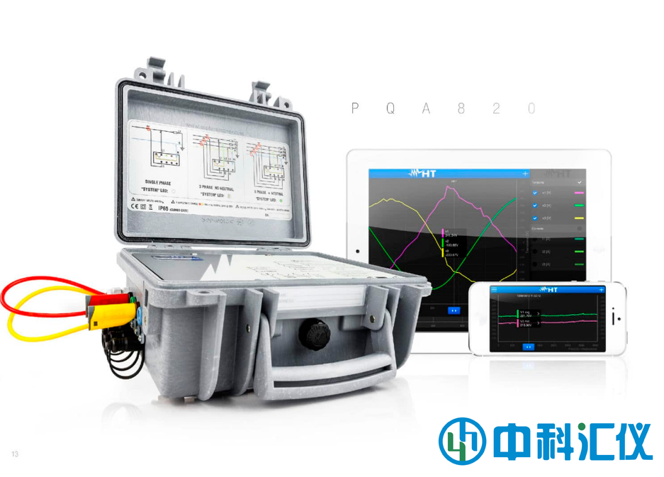 意大利HT PQA820云數(shù)字電能質量分析儀