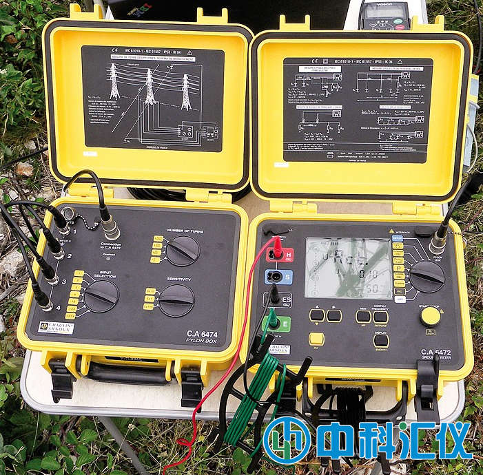 法國(guó)CA CA6474輸電線路桿塔接地測(cè)試儀